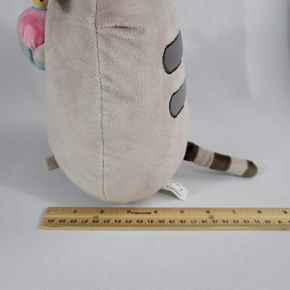 Gund Pusheen Snackables Birthday Cupcake Plush Stuffed Animal - Kawaii - Picture 13 of 14